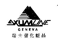 AXUM LINE GENEVA 瑞士蕾化粧品及圖