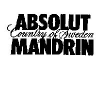 ABSOLUT Country of Sweden MANDRIN logo