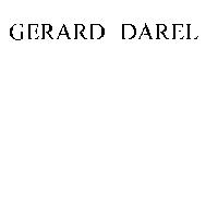 GERARD DAREL