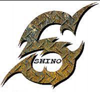 金屬感之變形英文字體 S 內附 SHINO 字樣
