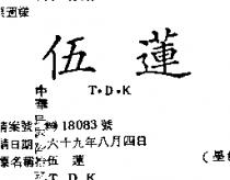 伍蓮 T.D.K
