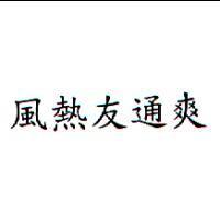 風熱友通爽