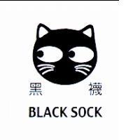 黑襪及圖 BLACK SOCK