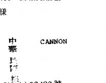 CANNON