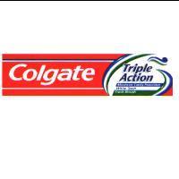 COLGATE TRIPLE ACTION toothpaste carton in color