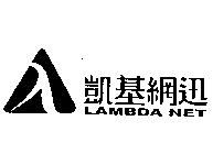 凱基網迅 LAMBDA NET 三角造型圖