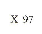 X 97