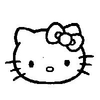 HELLO KITTY 臉圖