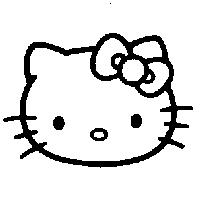 HELLO KITTY 臉圖