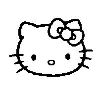 HELLO KITTY 臉圖