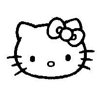 HELLO KITTY 臉圖
