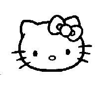 HELLO KITTY 臉圖