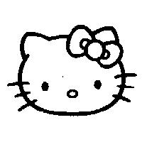 HELLO KITTY 臉圖