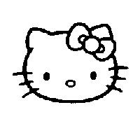 HELLO KITTY 臉圖