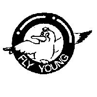 信天翁標章圖 FLY YOUNG