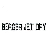 BERGER JET DRY 