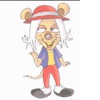 老鼠輝 Flying Mouse 圖案