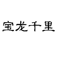寶龍千里〈簡體文〉