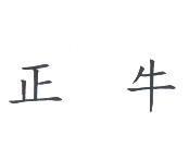 正牛