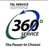 TEL SERVICE ADVANTAGE/360 ° SERVICE/The Power to Choose & Device