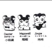 小眼鏡 細細 咚咚 Dexter Maxwell Jingle めがねくん のっぽくん トンガリくん及圖