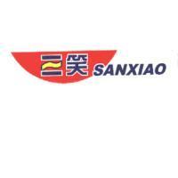 三笑 SANXIAO & Red Semi Circle Design