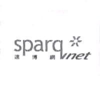 sparq*net 速博網 & Design(黑白)