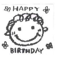 HAPPY BIRTHDAY 及圖