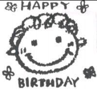 HAPPY BIRTHDAY 及圖
