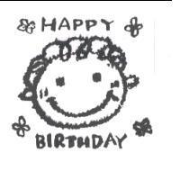 HAPPY BIRTHDAY 及圖