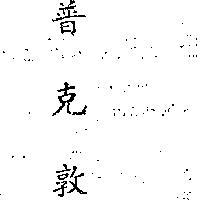 普克敦 (墨色)