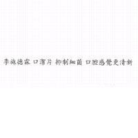 李施德霖 口潔片 抑制細菌 口腔感覺更清新