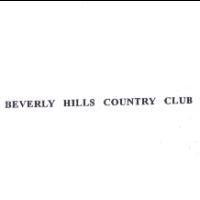 BEVERLY HILLS COUNTRY CLUB
