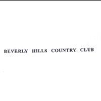 BEVERLY HILLS COUNTRY CLUB