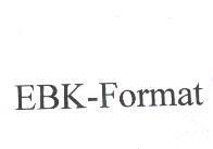 EBK - Format