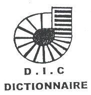 DIC DICTIONNAIRE 及圖