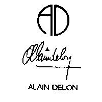AD 及 ALAIN DELON 之簽字