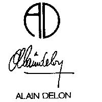 AD 及 ALAIN DELON 之簽字
