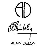 AD 及 ALAIN DELON 之簽字