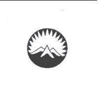 光芒與山圖形
