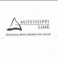MISSISSIPPI LIME DISCOVERING WHAT'S POSSIBLE WITH CALCIUM and Design