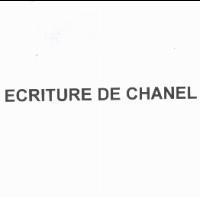 ECRITURE DE CHANEL