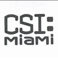 CSI: MIAMI Design