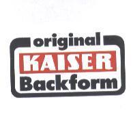 original KAISER BACKFORM