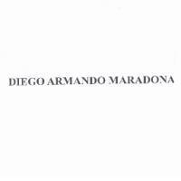 DIEGO ARMANDO MARADONA
