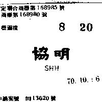 協明 SHH 