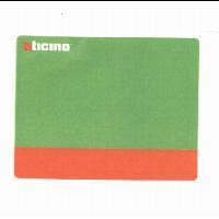 bticino and Label green-orange