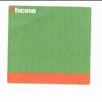 bticino and Label green-orange