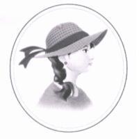 少女圖形設計圖