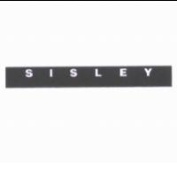 SISLEY in a black rectangle